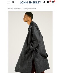 JOHN SMEDLEY | ステンカラーコート