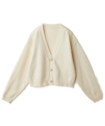 GRL | パールボタンVネックショート丈ニットカーディガン[yz637］ ¥1299(カーディガン/ボレロ)