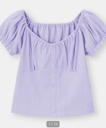 GU | オフショルダープルオーバー (トップス)