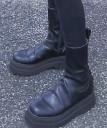 Mila Owen | トラックソールハイアンクルソール(ブーツ)