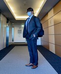 出社2日目の「フォーマルスーツ/小物(スーツセット)」