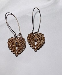 ゴールドハートピアス | ピアス（両耳用）