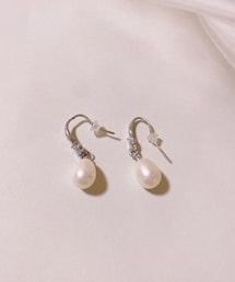 ドロップパールピアス | ピアス(両耳用)