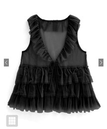 GRL | チュールティアードフリルベスト(ベスト)