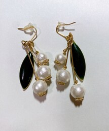 鈴蘭パールピアス | ピアス（両耳用）