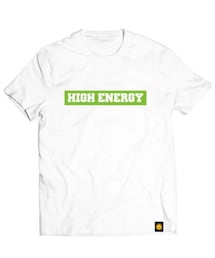 闘魂SHOP | 棚橋弘至「HIGH ENERGY」Tシャツ（2024・ホワイト×ライトグリーン）  Sサイズ トーショピで購入(Tシャツ/カットソー)
