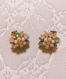 パステルパール一粒ピアス | ピアス（両耳用）