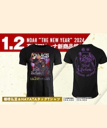 プロレスリングNOAH | 棚橋HAYATAタッグTシャツ(Tシャツ/カットソー)