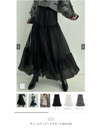 GRL | 【断捨離2024年9月】カタチがあまり好きではなく…Fサイズ 総丈91cm ウエスト 61cm(スカート)