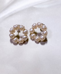 しまむら | ハートパールスタッドレスピアス 490円 (ピアス（両耳用）)