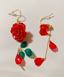 薔薇ピアス | ピアス(両耳用)