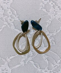 ブルーシルバーピアス | ピアス（両耳用）