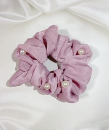 DAISO | ピンク×パール シュシュ(シュシュ)