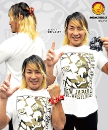 しまむら×新日本プロレス | 赤と黒の2種類(シュシュ)