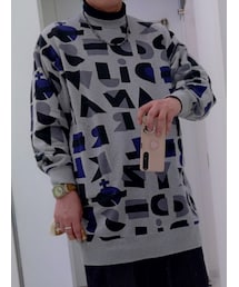 Vivienne Westwood | ALPHABET PRINT裏毛ﾄｯﾌﾟ　ロング丈　¥44,000(スウェット)