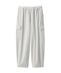 MUJI Labo | 再生コットン混カーゴワイドパンツ(カーゴパンツ)
