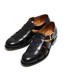 JALAN SRIWIJAYA | 98819 BALI / BLACK (LEATHER SOLE) UK8.0(サンダル)