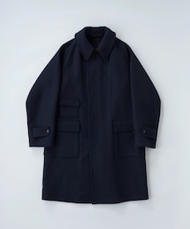 Kaptain Sunshine | Traveller Coat 36 NAVY(ステンカラーコート)