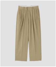 YLEVE | HIGH TWISTED COTTON GABA TROUSERS  Size2  手放し済み(スラックス)