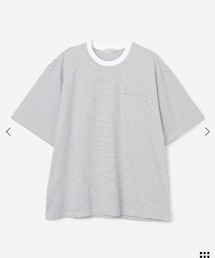 handvaerk | 60/2 クルーネックポケットビッグTシャツ(Tシャツ/カットソー)