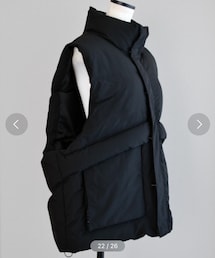 Marient | スタンドパテッド ベスト(その他アウター)