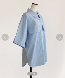 Marient | ダブルポケットオーバーシャツ(シャツ/ブラウス)