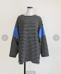 Marient | ドッキングボーダーTEE(Tシャツ/カットソー)