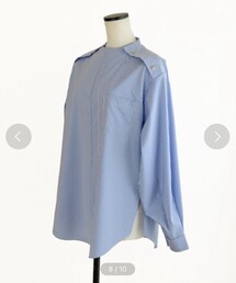 Marient | ストライプスナップBL(シャツ/ブラウス)