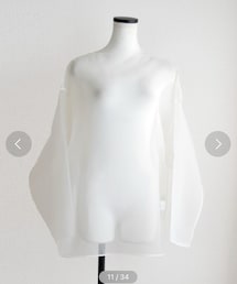 Marient | オーガンジーオーバーBL(シャツ/ブラウス)