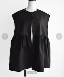 Marient | ペプラムトレンチジレ(ベスト)