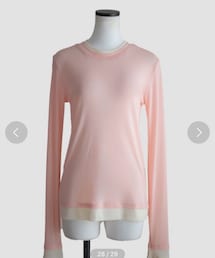 Marient | レイヤードシアーTOPS(Tシャツ/カットソー)