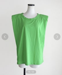 Marient | ショルダーパッドTEE/Tシャツ(Tシャツ/カットソー)