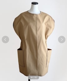 Marient | 2wayパイピングハーフジレ/ベスト(ベスト)