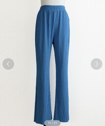 Marient | ふくれジャガードスリットラフPT/パンツ(その他パンツ)