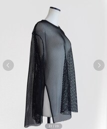 Marient | メッシュオーバーTEE(Tシャツ/カットソー)