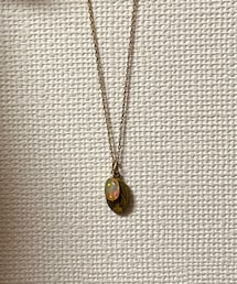 お土産&Creema Craft party | チャームは海外のお宮、オパールはCCP、チェーンは楽天で購入。(ネックレス)