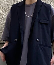 GU | ドライダブルフェイスビッグプルオーバー(Tシャツ/カットソー)