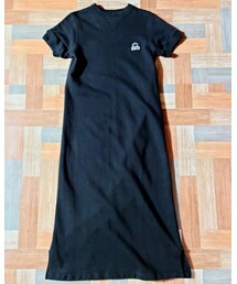 MARY QUANT スウェット ロング ワンピース ブラック (レディース古着) ￥4,180(TAX IN) | ワンピース/ドレス