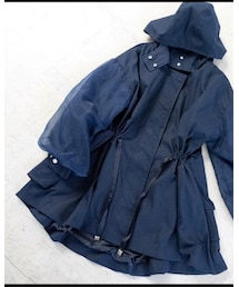 Secret Bean | オーガンジースリーブマウンテンパーカー(マウンテンパーカー)