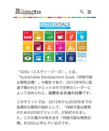 SDGs | 朝日新聞社HPより引用。(その他)