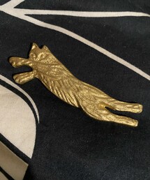 自作 | 猫の箸置きという名の帯留め(和装小物)