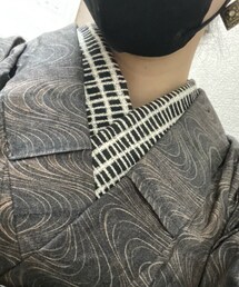 自作 | ハギレで作った半襟(和装小物)