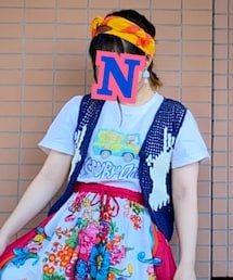 no brand | スクービードゥーT🚌(Tシャツ/カットソー)