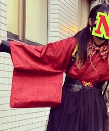 母からのお下がり | 母製作の袷紬👘(着物)