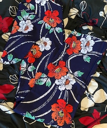 アイディーネット | 芥子の花柄浴衣👘(リサイクル)(浴衣)