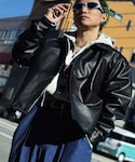 TAKEUCHIFUYUKIの「ジャケット/アウター(ライダースジャケット)」