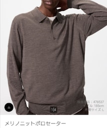 UNIQLO | メリノニットポロセーター(ニット/セーター)