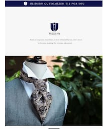 HISDERN | アスコットタイ(ネクタイ)