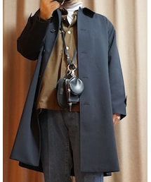 GU | ステンカラーコート