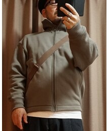 UNIQLO | ボアスウェットトラックジャケット(ブルゾン)